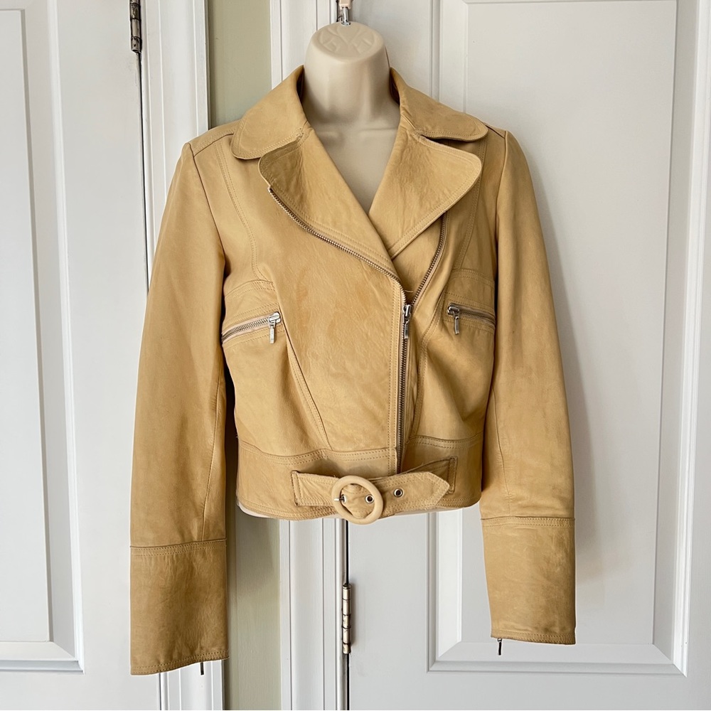 100% Leather Small Banana Republic Moto Jacket